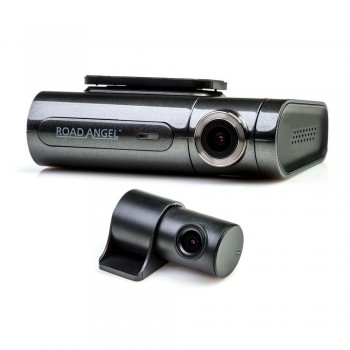 Road Angel Halo Pro 2K Super HD Night Vision Dual Dash Cam With Free Hard Wiring Kit